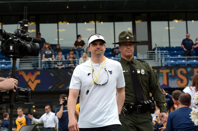 The West Virginia Mountaineers football team will not play a spring game this year.