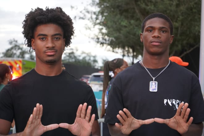 Miami 2024 commits Ryan Mack and Joshisa Trader