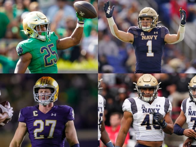 Navy vs. Notre Dame football at M&T Bank Stadium