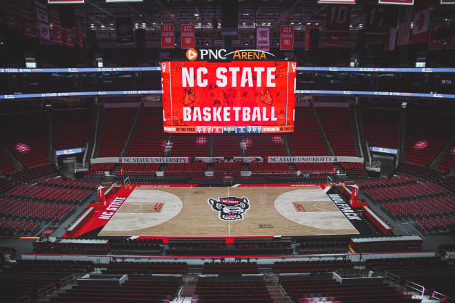 NC State Wolfpack basketball's home at PNC Arena
