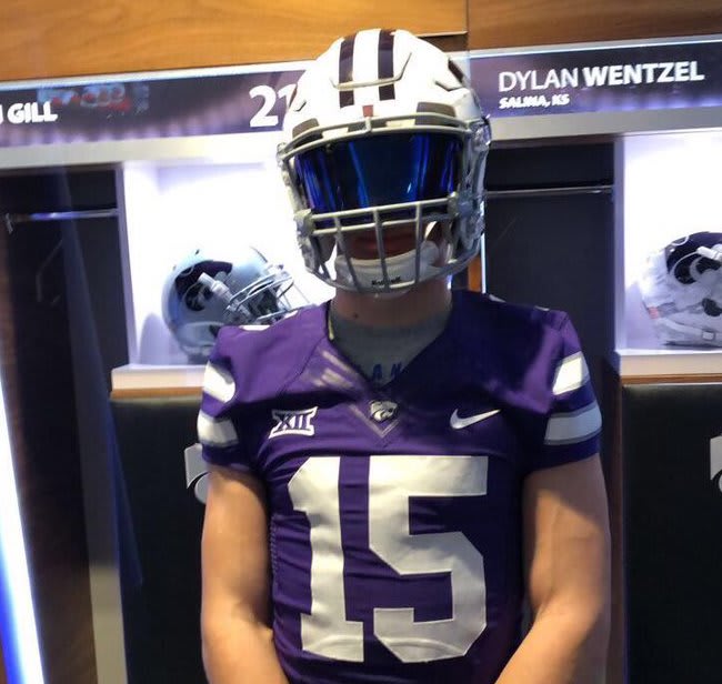 Luke Reimer was one of the visitors on hand at Kansas State's junior day event on March 3.