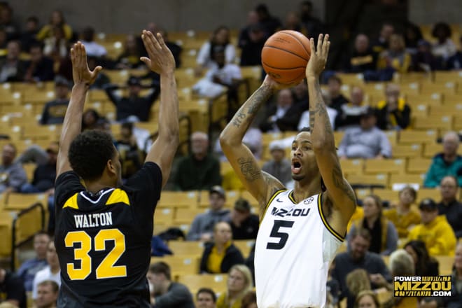 Mitchell Smith was one of two Tigers in double figures, scoring ten in the loss to Tennessee
