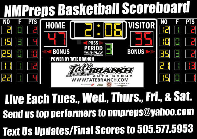 NMPreps - New Mexico High School Basketball Scores