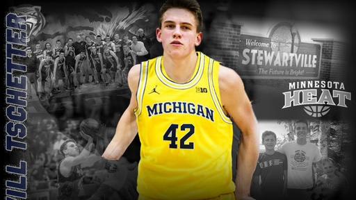 Michigan Wolverines basketball commitment Will Tschetter is one of the faster rising big men in the 2021 class. 