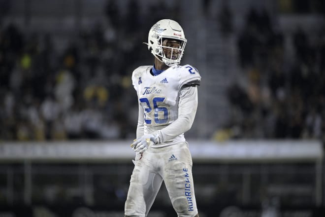 Tulsa Graduate Transfer Cornerback Akayleb Evans Comes Onto Notre Dame  Fighting Irish Football's Radar, Picks Up Offer