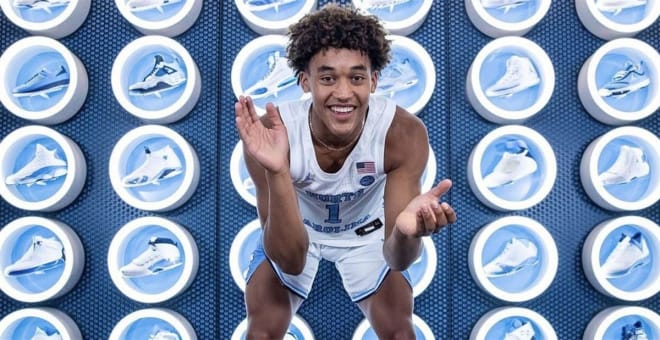 Seth Trimble is happy to be a Tar Heel 