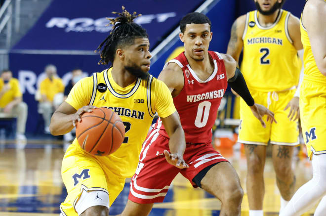 Mike Smith led Michigan with 16 points in the first matchup against Wisconsin. 