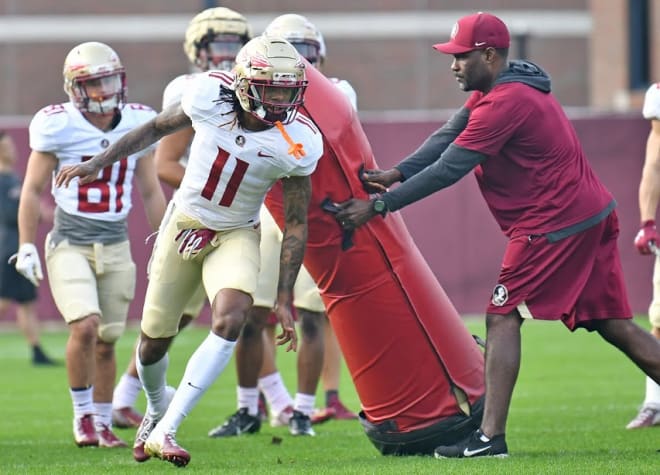 Wide receiver Warren Thompson finished his FSU football career with 11 receptions.