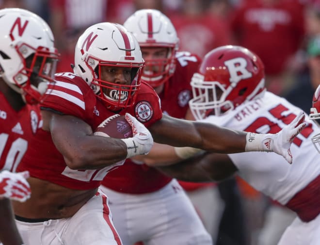 After two straight strong outings, Devine Ozigbo is ready to carry the load for NU's running game if needed.