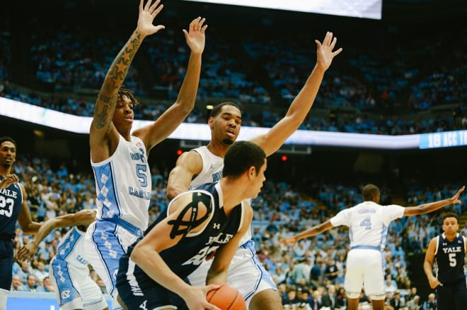 With a disappointing season now over, UNC's starting big men indicated Wednesday night they will likely return.