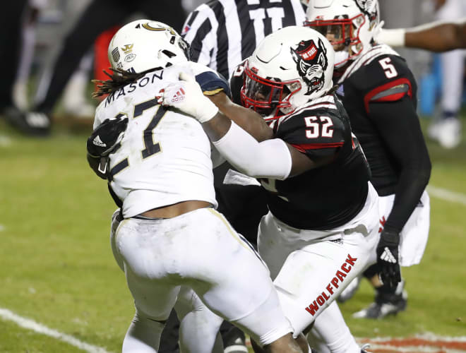 NC State Wolfpack football C.J. Clark 