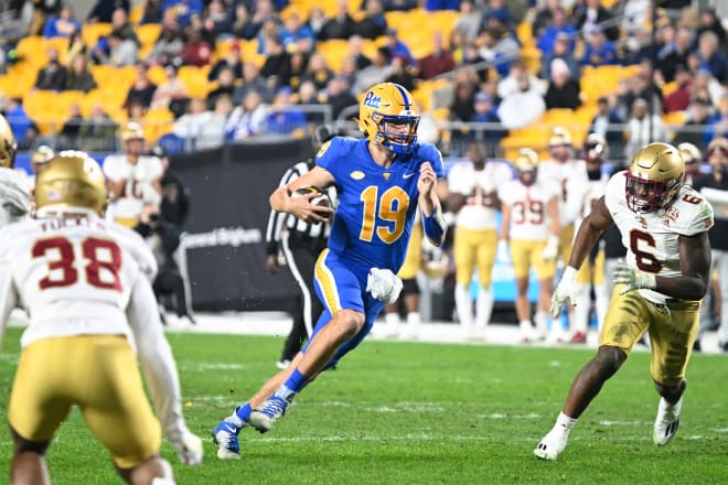 Nate Yarnell is 2-0 as a starting quarterback at Pitt. 