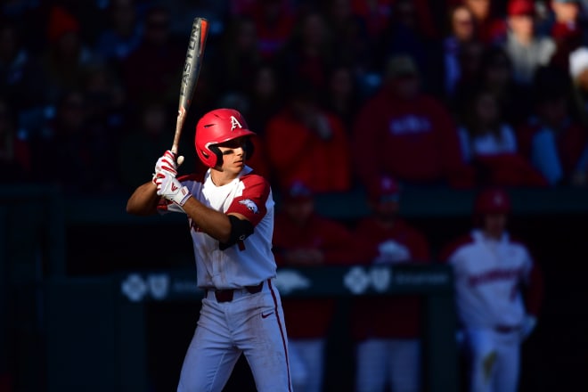 Follow along as Arkansas and UAPB begin a midweek series at Baum-Walker Stadium.