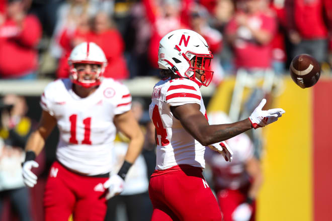 Head coach Scott Frost said Nebraska running back Rahmir Johnson would be "fine" after missing the end of the game with an apparent injury.