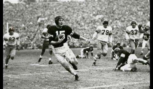 Ed Tunnicliff scored the game-winning TD in the 1949 Rose Bowl.