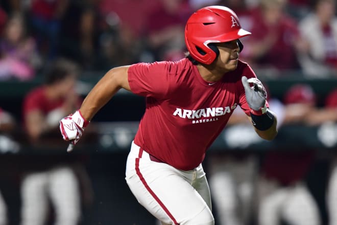 Dominic Tamez is the latest Arkansas player to enter the transfer portal.