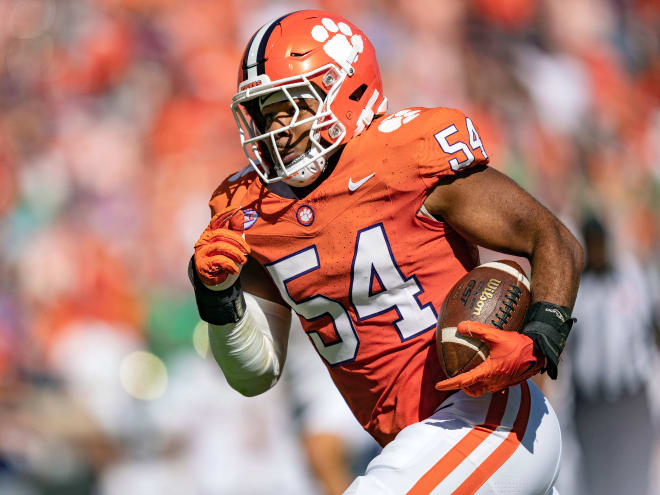Clemson linebacker Jeremiah Trotter Jr. created plays in multiple ways for the Tigers in a win over Notre Dame.