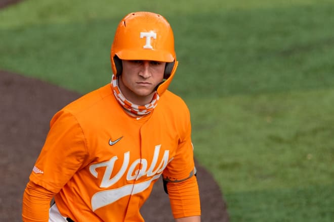 Evan Russell: Tennessee baseball catcher in photos