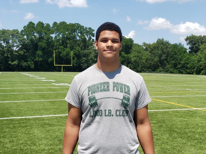 Charles Jagusah is a 4-star offensive lineman in the 2023 class.
