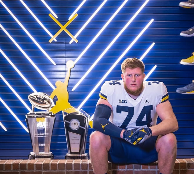 2024 Ol Luke Hamilton Remains Committed To Michigan Despite Wisconsin