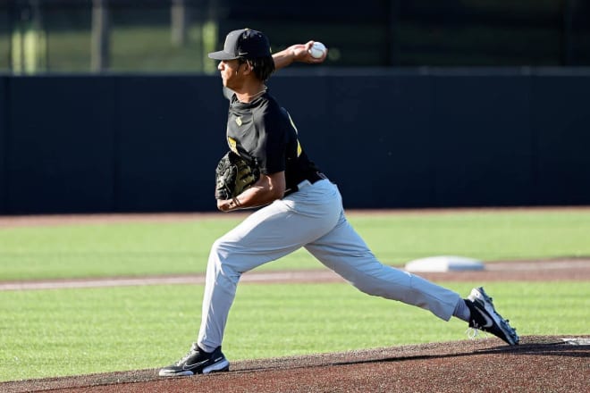 Freshman Marcus Morgan is a potential starting pitcher this season. 