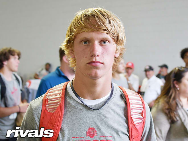 Junior wide receiver Drew Donley visited Wisconsin on Sunday.