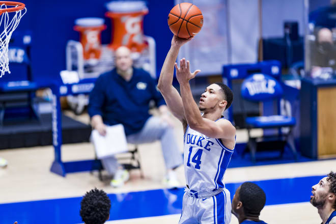 Mike Krzyzewski praised Jordan Goldwire for his leadership against Georgia Tech.