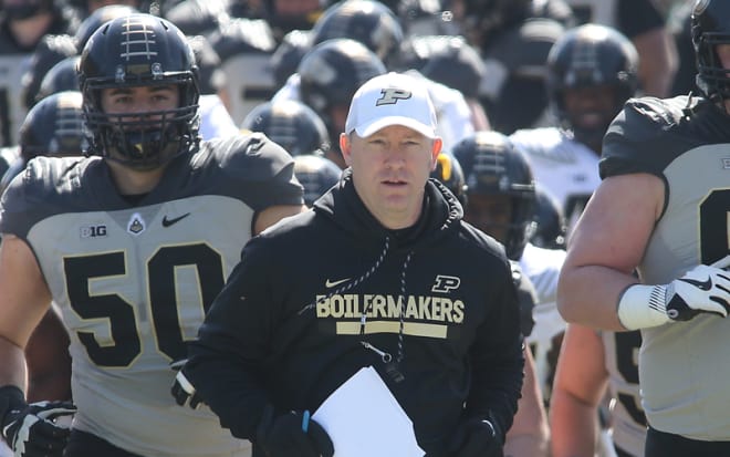 Purdue football's Jeff Brohm