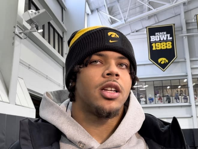 Kaleb Brown shared that he'll be back for the Big Ten Championship on Saturday.