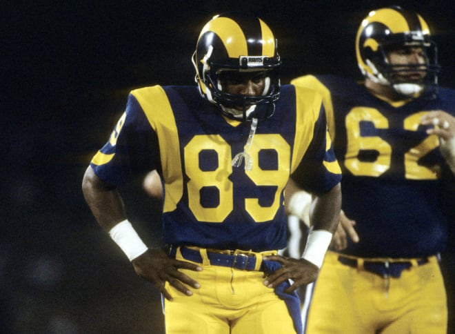 Brown spent six of his seven years in the NFL with the L.A. Rams (https://thegruelingtruth.com/ photo)