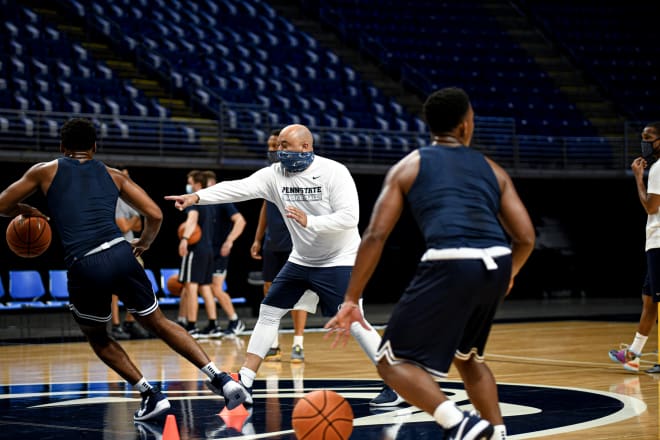 New Penn State Nittany Lions basketball coach Micah Shrewsberry added five transfers this offseason. 