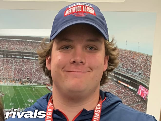 Notre Dame had a highly regarded offensive line recruit on campus over the weekend in Noah Josey
