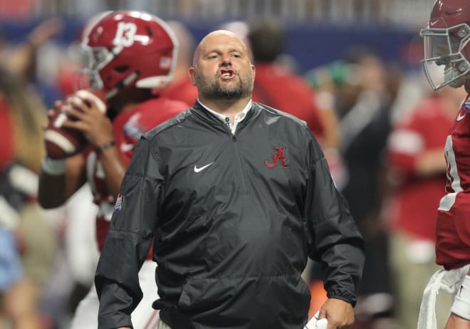 Alabama offensive coordinator Brian Daboll has a nicknames for every play on the Crimson Tide's offense. Photo | Getty Images