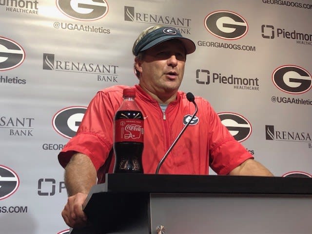 Kirby Smart said he's got no problem with Saturday's game kicking off at noon.