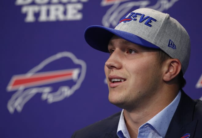 Draft position No 7 overall  to the Buffalo Bills