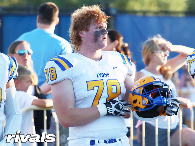 Lyons Township OL/DL Eddie Tuerk is a force on both sides of the football 