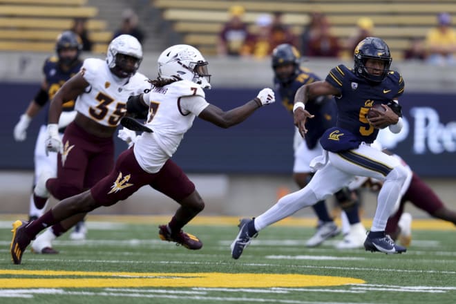 Sam Jackson V started a pair of games for Cal this season but injuries limited his effectiveness and he ultimately finished the year sidelined for the Bears.