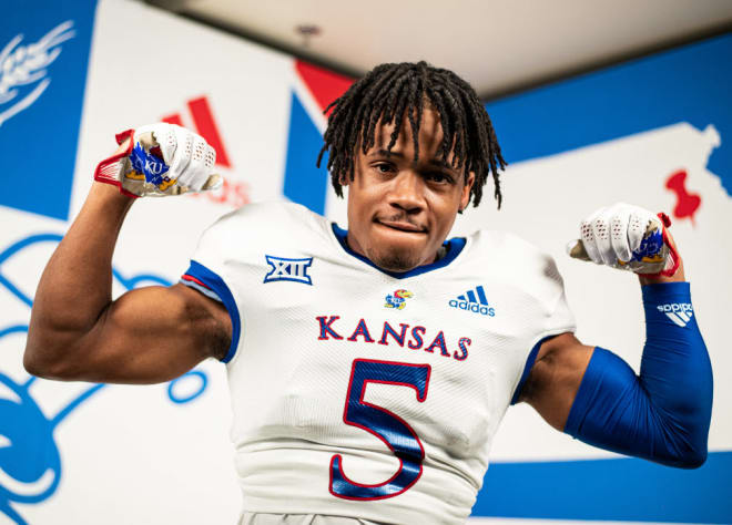 Jacoby Davis said the Kansas coaches made him feel wanted and part of their program
