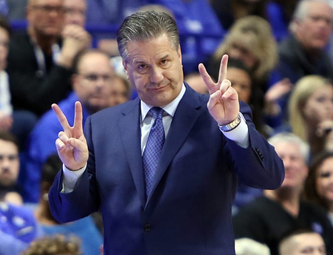 John Calipari's team will be the No. 2 seed in the Midwest Region. 
