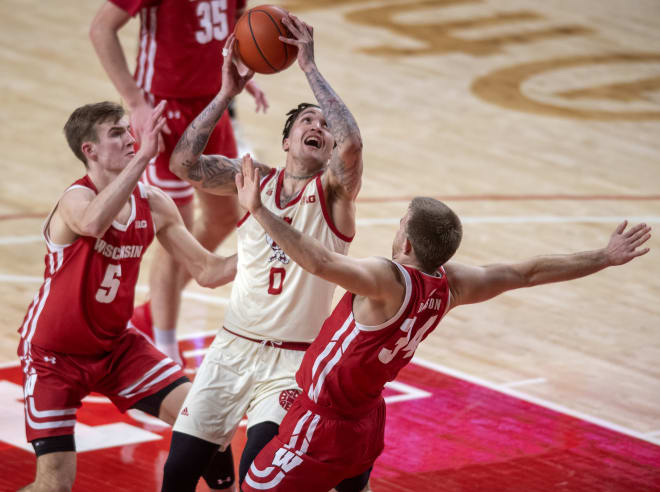After an impressive first 10 minutes, Nebraska completely fell apart in a 61-48 home loss to No. 21 Wisconsin.