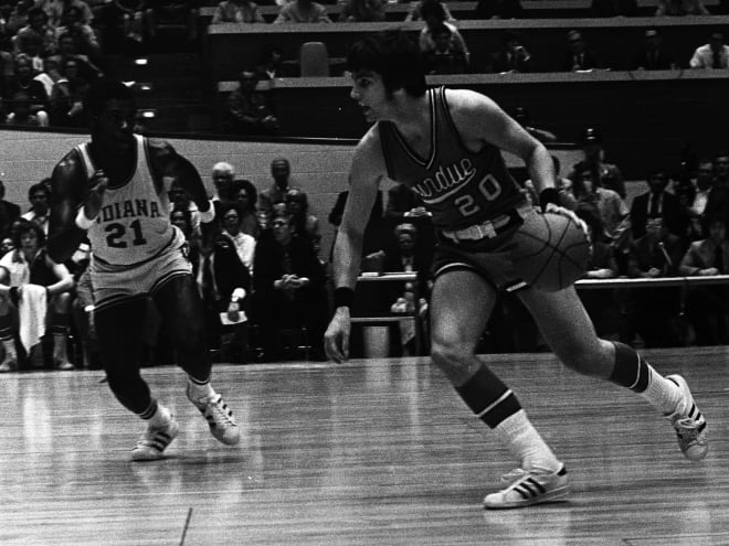 Bruce Parkinson was the first Boilermaker to start as a freshman back in 1973. He had some classic battles with classmate Quinn Buckner (pictured) at Indiana.