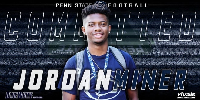Miner visited Penn State for the first time in the beginning of June. 
