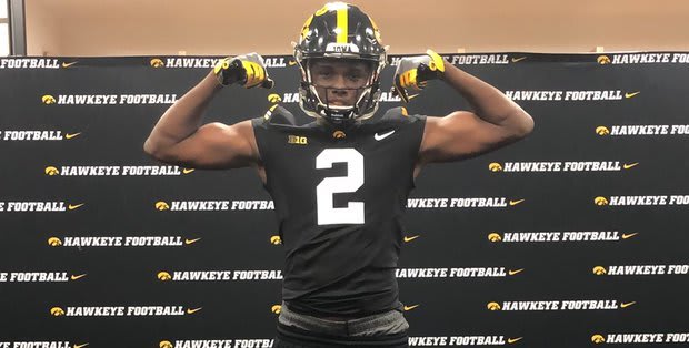 Class of 2020 wide receiver Maliq Carr visited Iowa today.