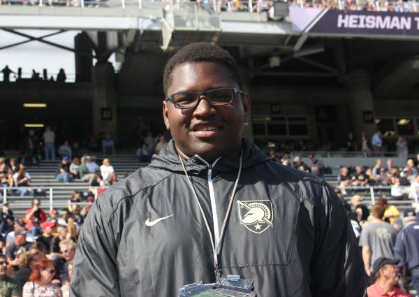 Rivals 2-star OG and Army commit, Blake Harris