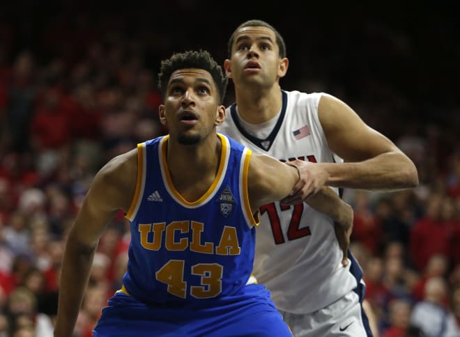 UCLA blew a big first-half lead and fell to Arizona on Friday night.