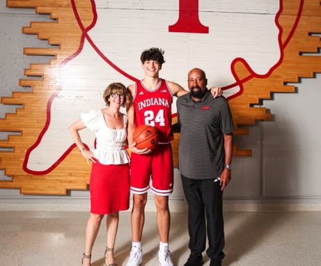 2024 center Raleigh Burgess received an offer from Indiana last week following his unofficial visit.