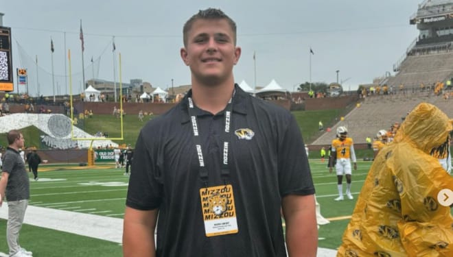 Noah Best at Missouri this past weekend