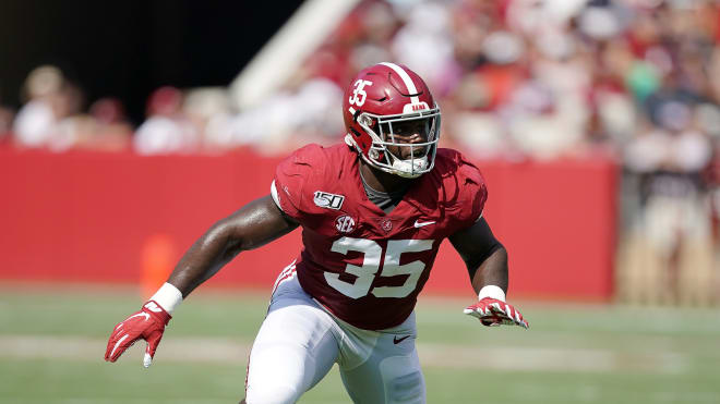 Lee had 86 tackles during his true freshman season at Alabama