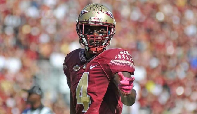 Sophomore cornerback Tarvarus McFadden has given up some big plays, but he leads FSU with five interceptions.