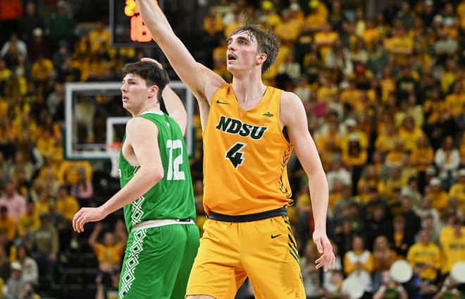 North Dakota State transfer forward Grant Nelson.